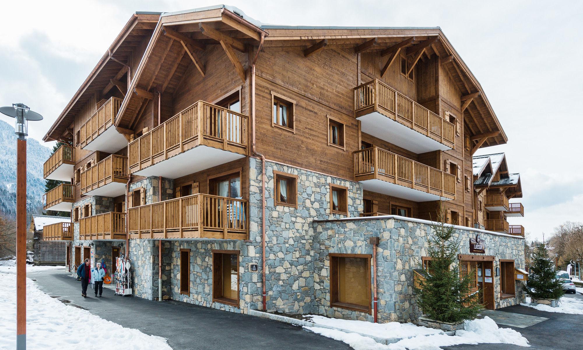 CGH Résidences&Spas Les Chalets De Laÿssia Samoëns Exterior foto