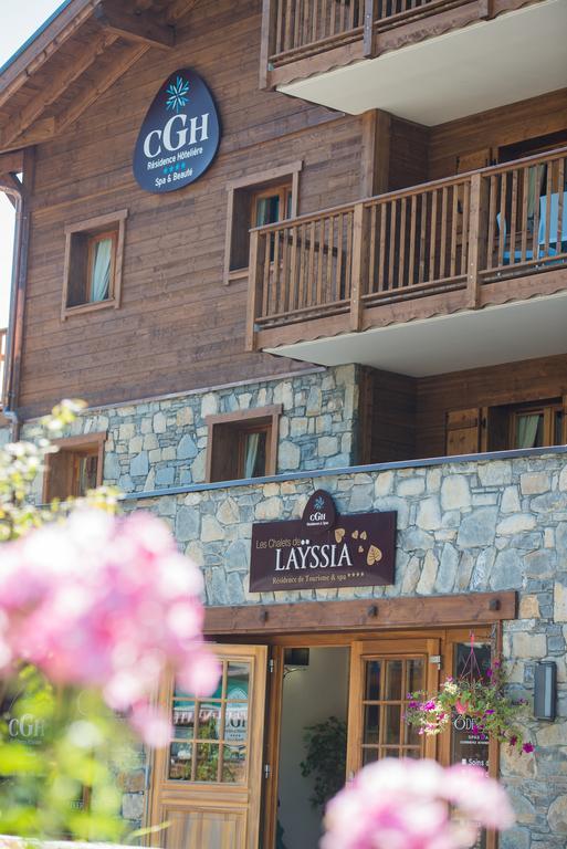 CGH Résidences&Spas Les Chalets De Laÿssia Samoëns Exterior foto