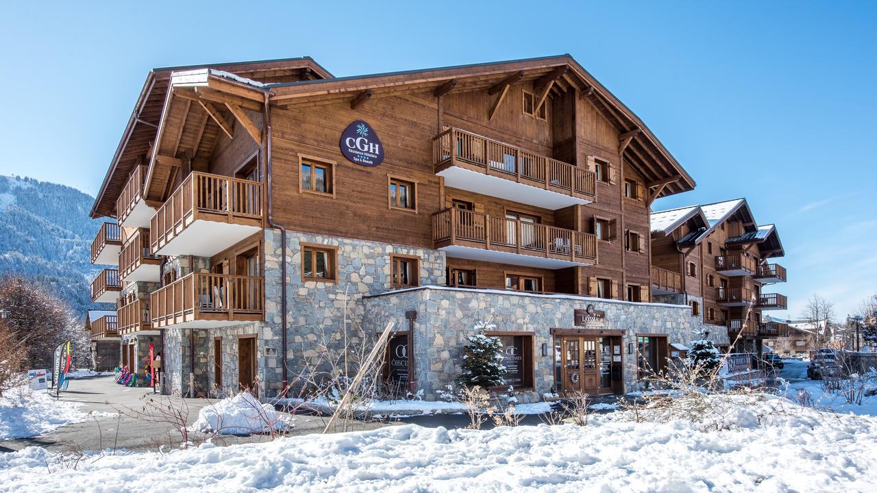 CGH Résidences&Spas Les Chalets De Laÿssia Samoëns Exterior foto